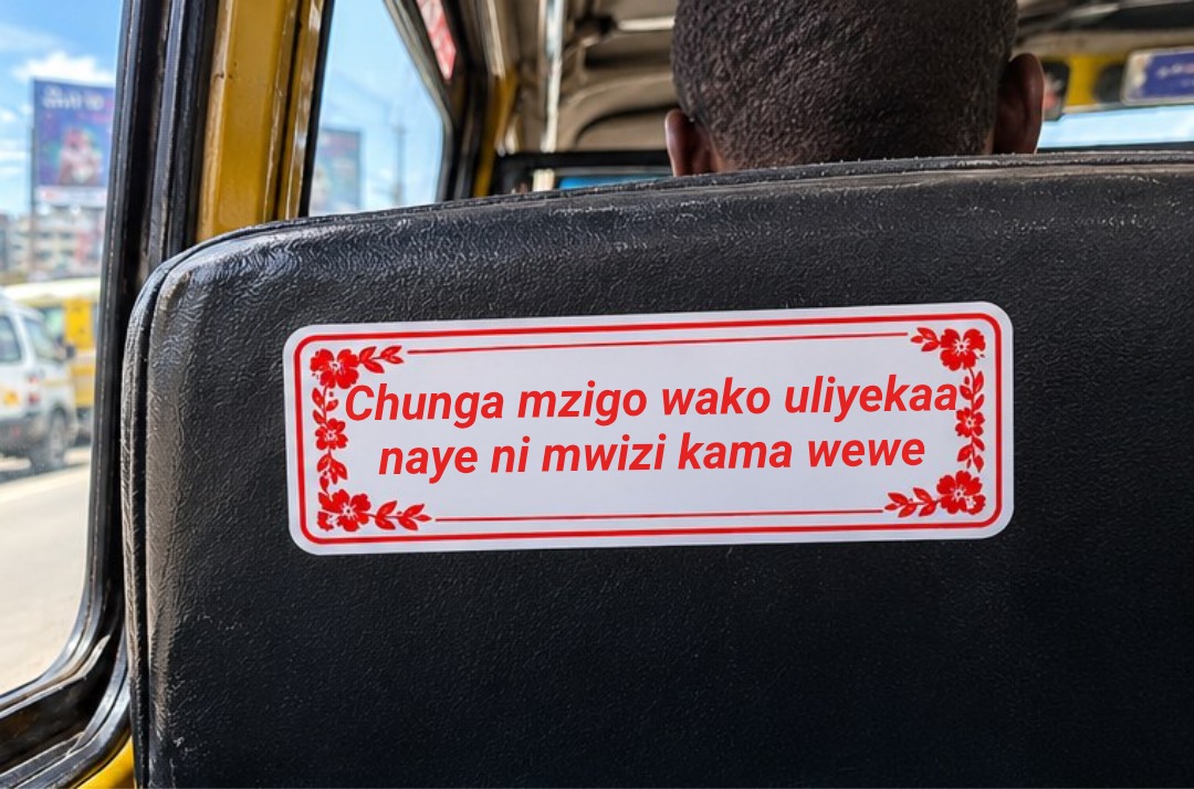 Chunga mzigo wako uliyekaa naye ni mwizi kama wewe