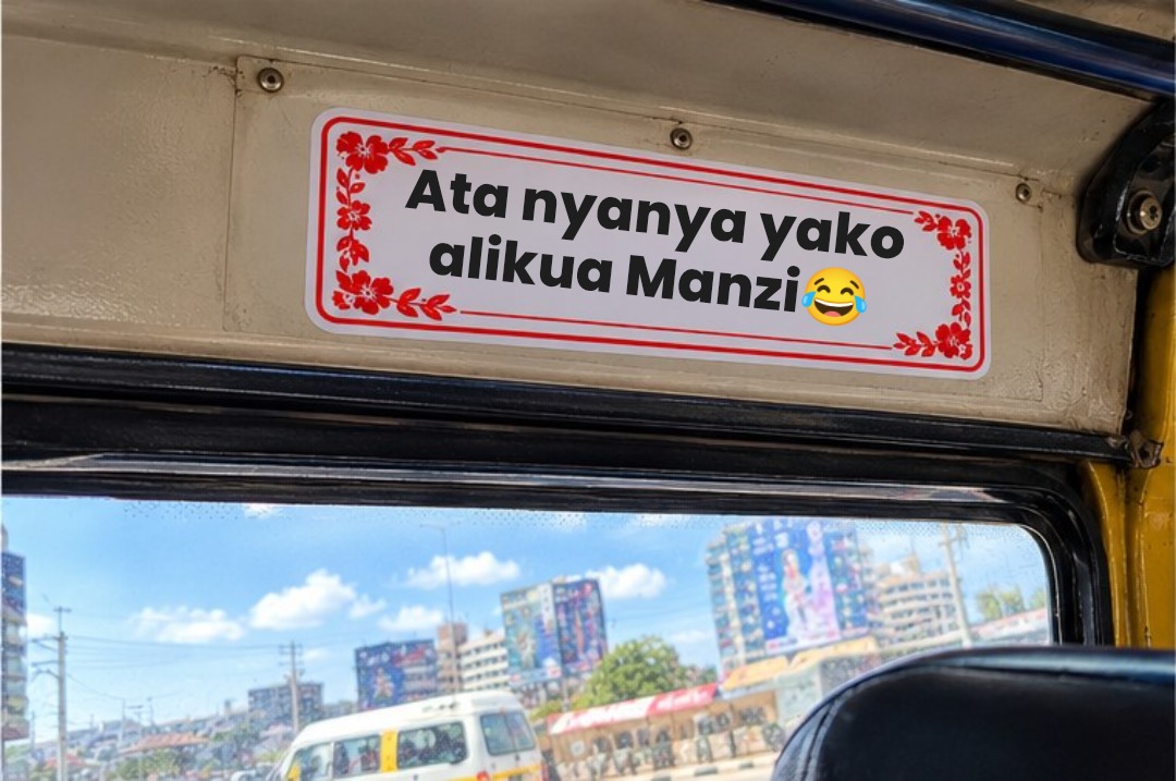 Ata nyanya yako alikua Manzi😂