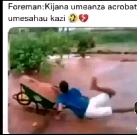 Foreman: Kijana umeanza acrobat umesahau kazi💔😂